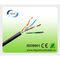 Хорошая производительность utp cat5e lan cable 4pr 24awg